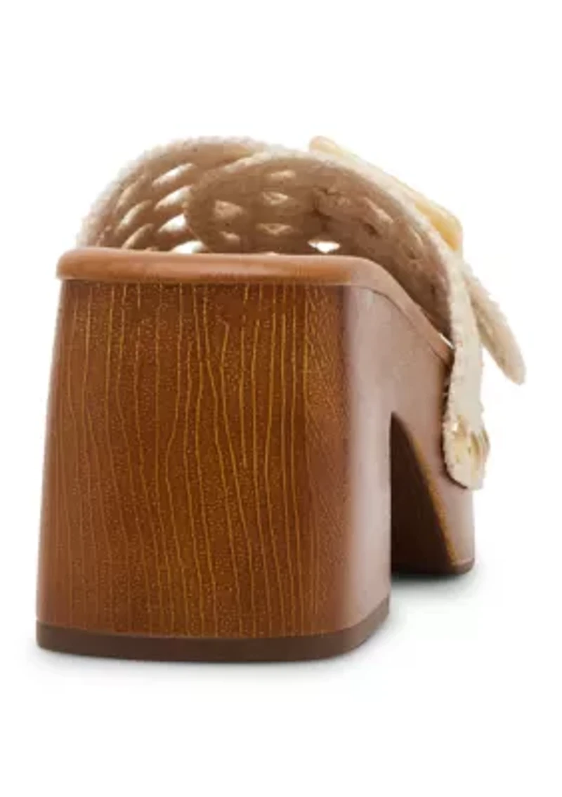 Woodland Slide Platform Sandals