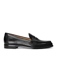 Wynnie Burnished Leather Loafers