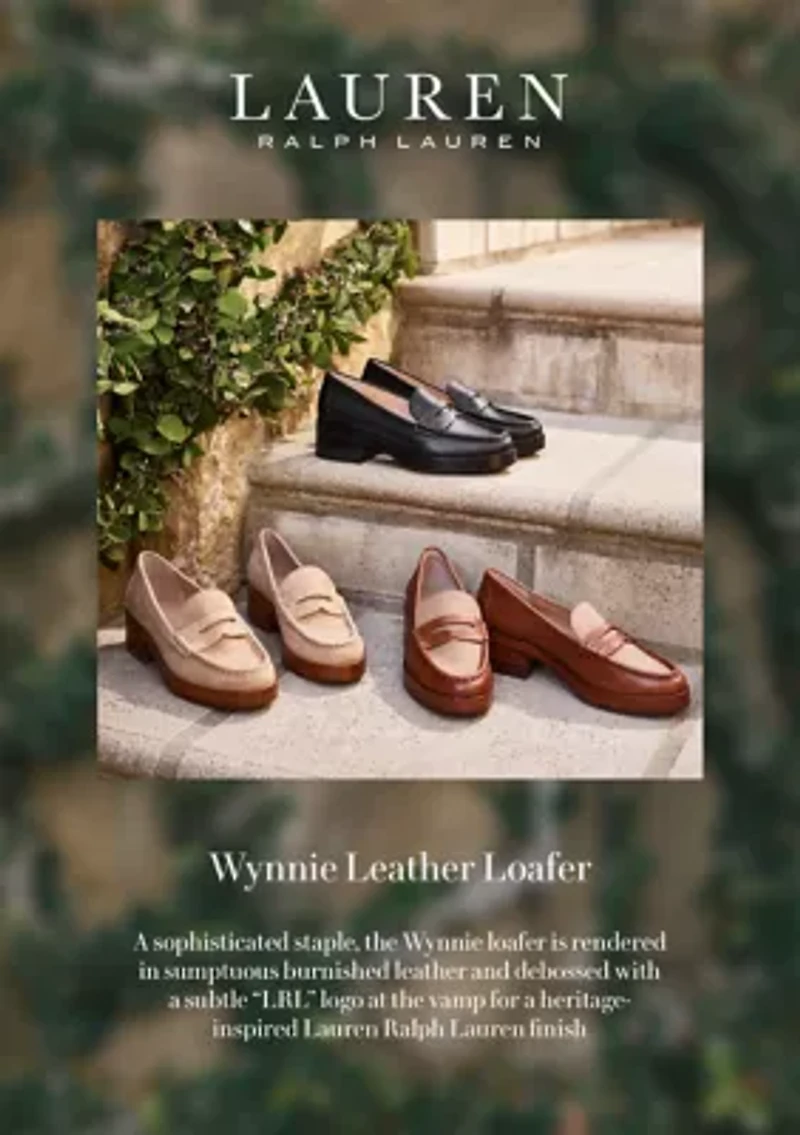 Wynnie Burnished Leather Loafers