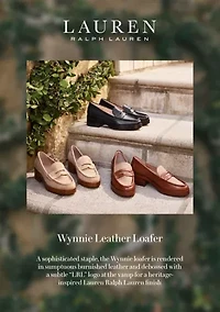 Wynnie Burnished Leather Loafers