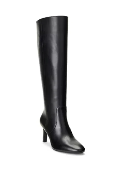 Caelynn II Burnished Leather Tall Boots