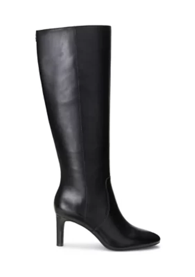 Caelynn II Burnished Leather Tall Boots