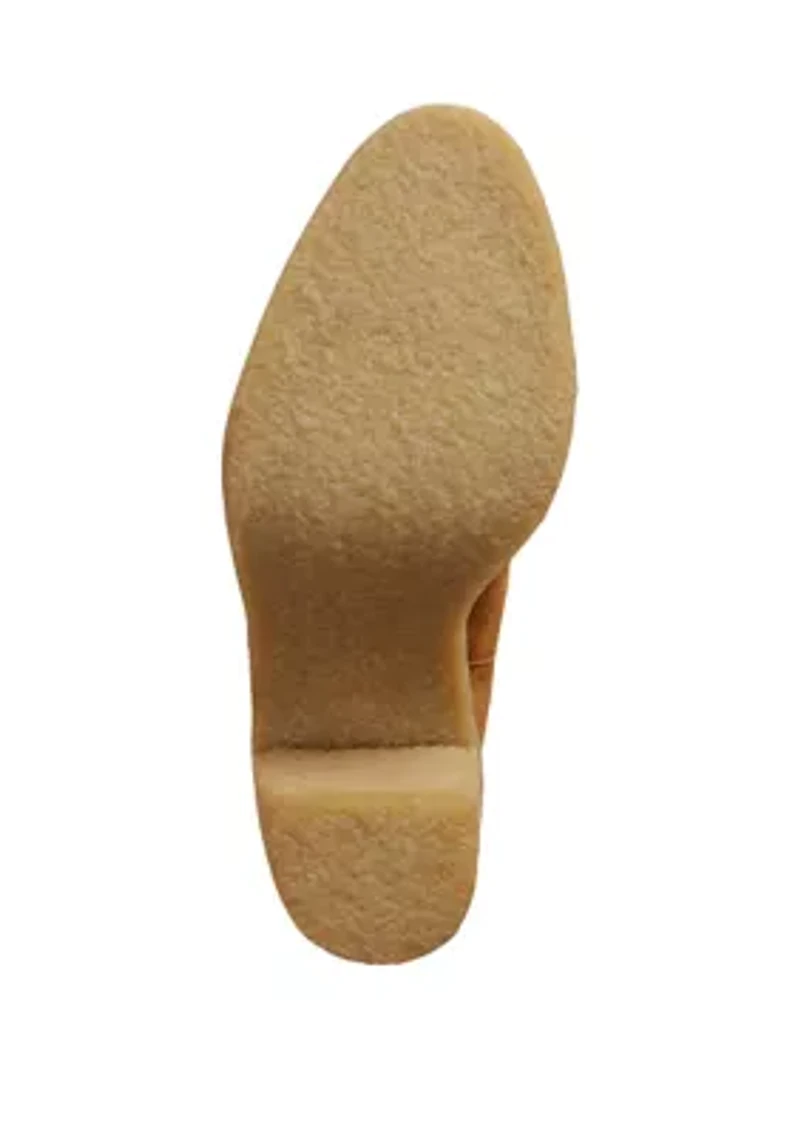 Marianna Water Repellent Suede Booties