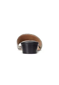 Fay Canvas and Leather Sandals