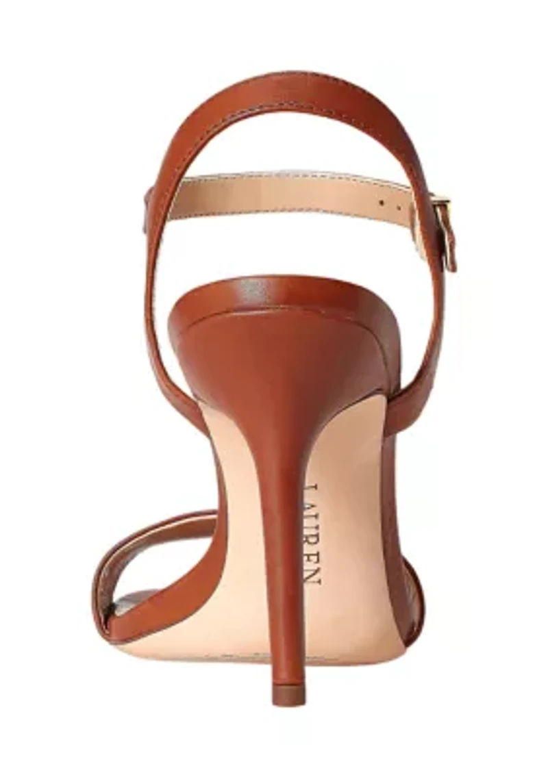 Gwen Burnished Leather Sandals
