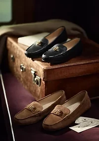 Barnsbury Burnished Leather Driver Loafers