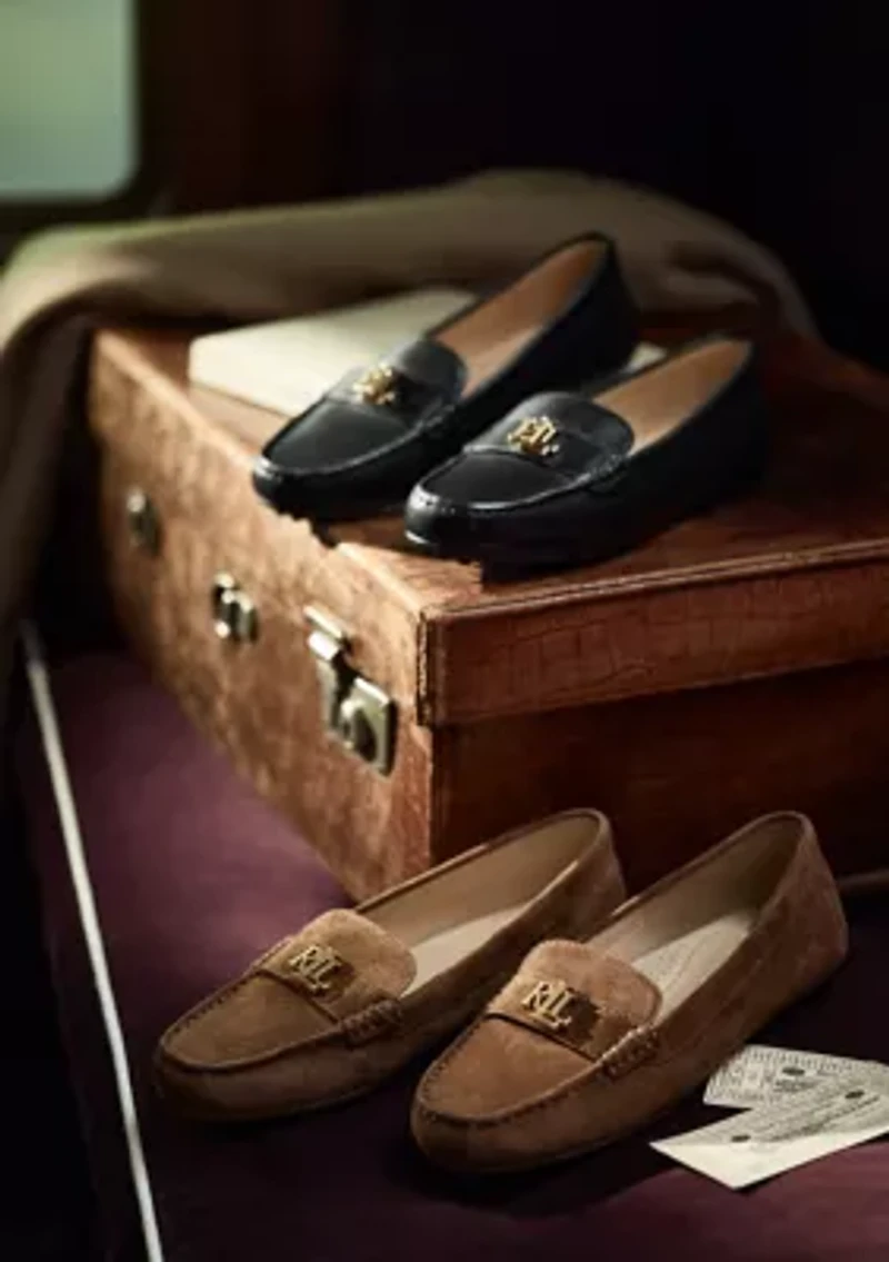 Barnsbury Burnished Leather Driver Loafers