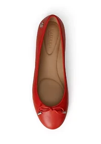 Jayna Nappa Leather Flats