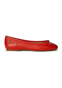 Jayna Nappa Leather Flats