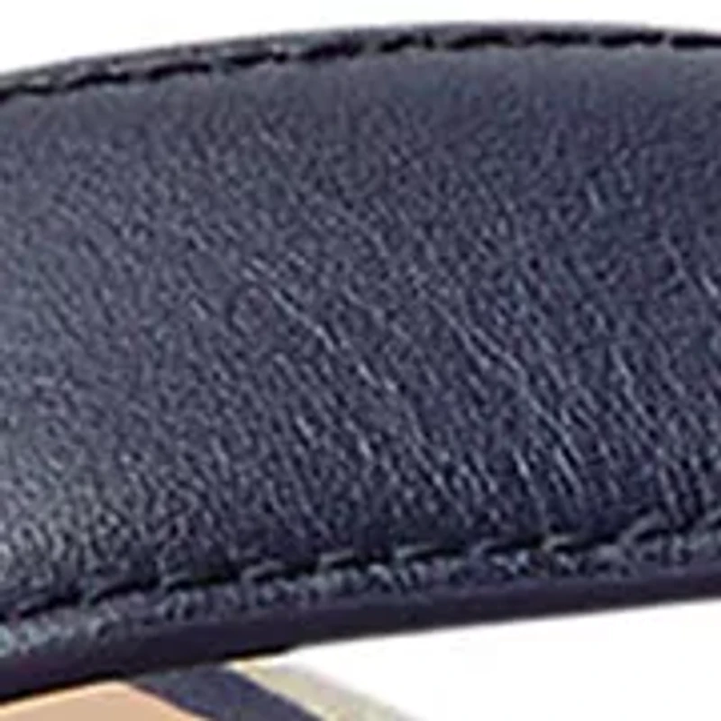 Hilarie Burnished Leather Espadrille Sandals