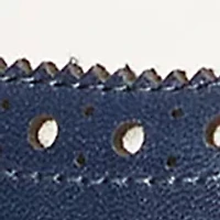 Lynden Nappa & Burnished Leather Pumps