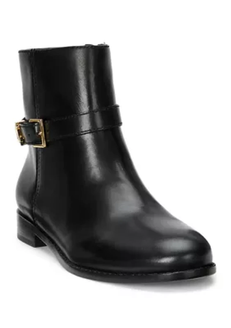 Brooke Burnished Leather Booties