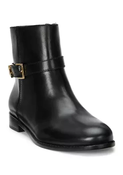 Brooke Burnished Leather Booties
