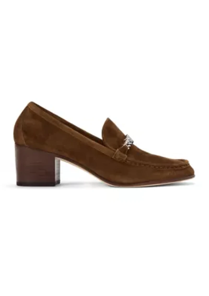 Winslet Suede Loafer Pumps