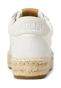 Luize Canvas & Suede Espadrille Sneakers