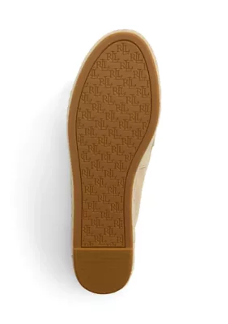 Luize Canvas & Suede Espadrille Sneakers