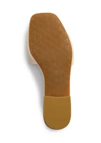 Everley Nappa Leather Slide Sandals