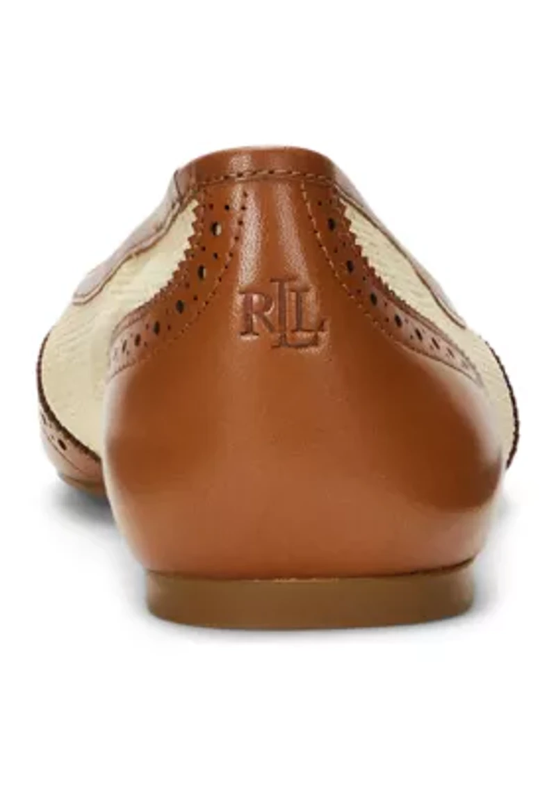 Jayna Wingtip Ballet Flats