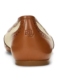 Jayna Wingtip Ballet Flats