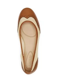 Jayna Wingtip Ballet Flats