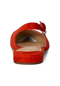 Londyn Suede Slingback Flats