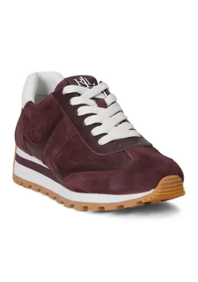 Dani Perforated Suede Sneakers