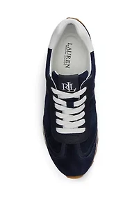 Dani Perforated Suede Sneakers