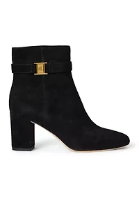 Kellie Suede Bootie Heels