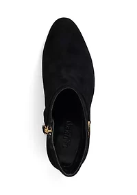 Kellie Suede Bootie Heels