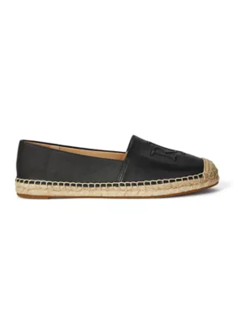 Cameryn Nappa Leather Espadrille