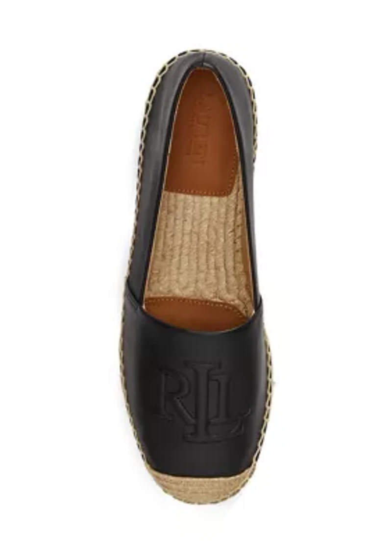Cameryn Nappa Leather Espadrille