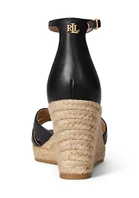 Nellie Nappa Leather Espadrille