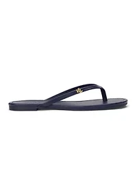 Raquel Leather Flip-Flops