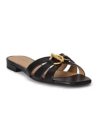 Blaike Nappa Leather Slide Sandal