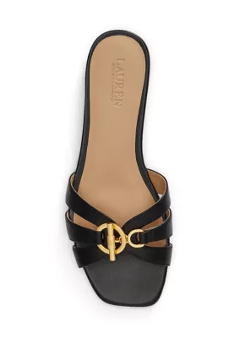 Blaike Nappa Leather Slide Sandal