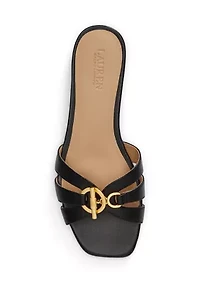 Blaike Nappa Leather Slide Sandal