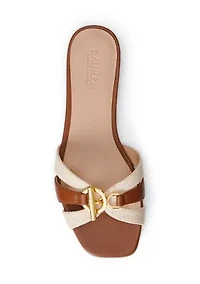 Blaike Nappa Leather Slide Sandal