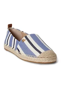 Cameryn III Striped Canvas Espadrille Shoes