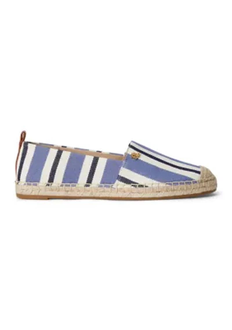 Cameryn III Striped Canvas Espadrille Shoes