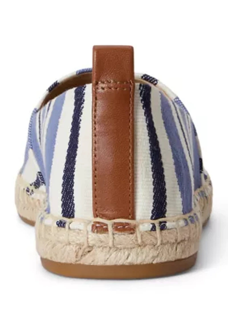 Cameryn III Striped Canvas Espadrille Shoes
