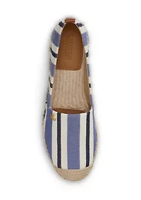 Cameryn III Striped Canvas Espadrille Shoes