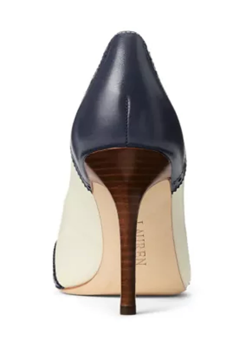 Lynden Perforated Nappa Leather Pumps