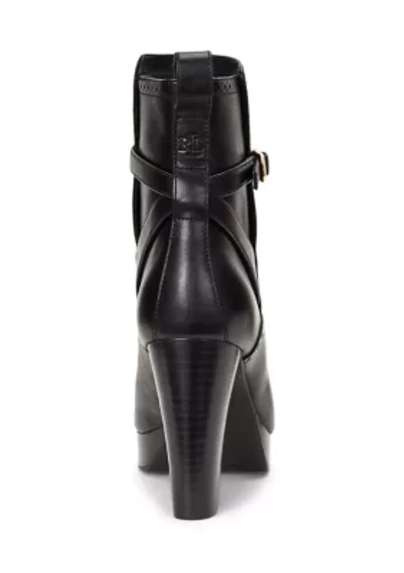 Mckinsey Burnished Leather Bootie