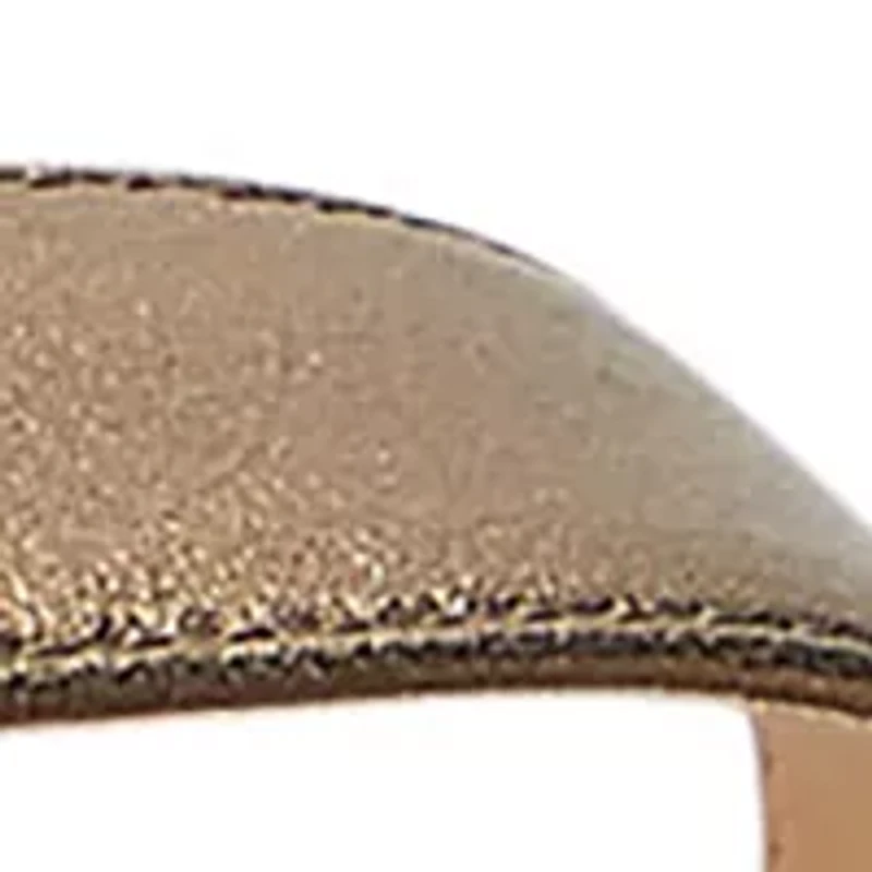 Allie Metallic Nappa Leather Sandals