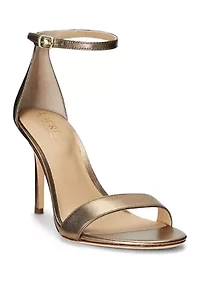 Allie Metallic Nappa Leather Sandals