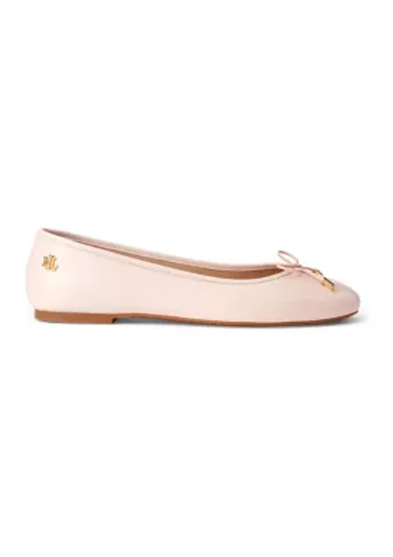 Jayna Nappa Leather Flats