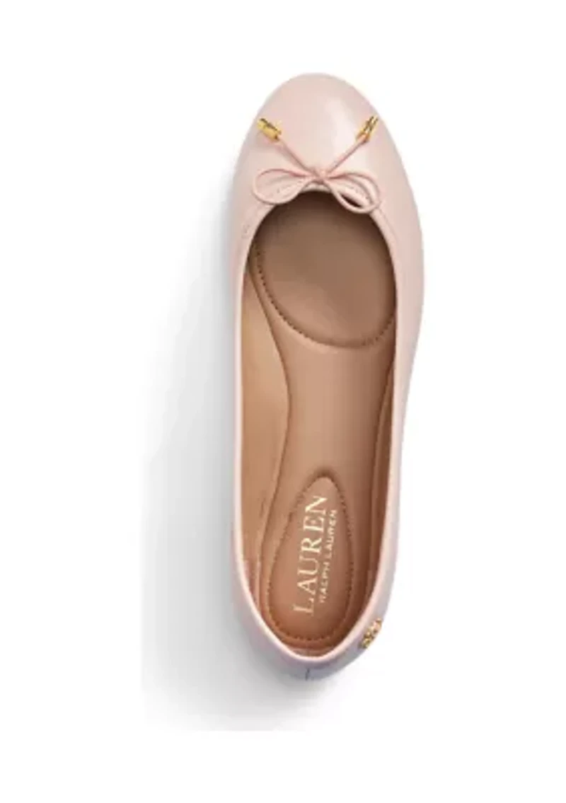 Jayna Nappa Leather Flats