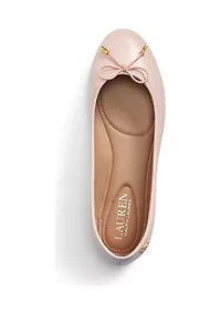 Jayna Nappa Leather Flats