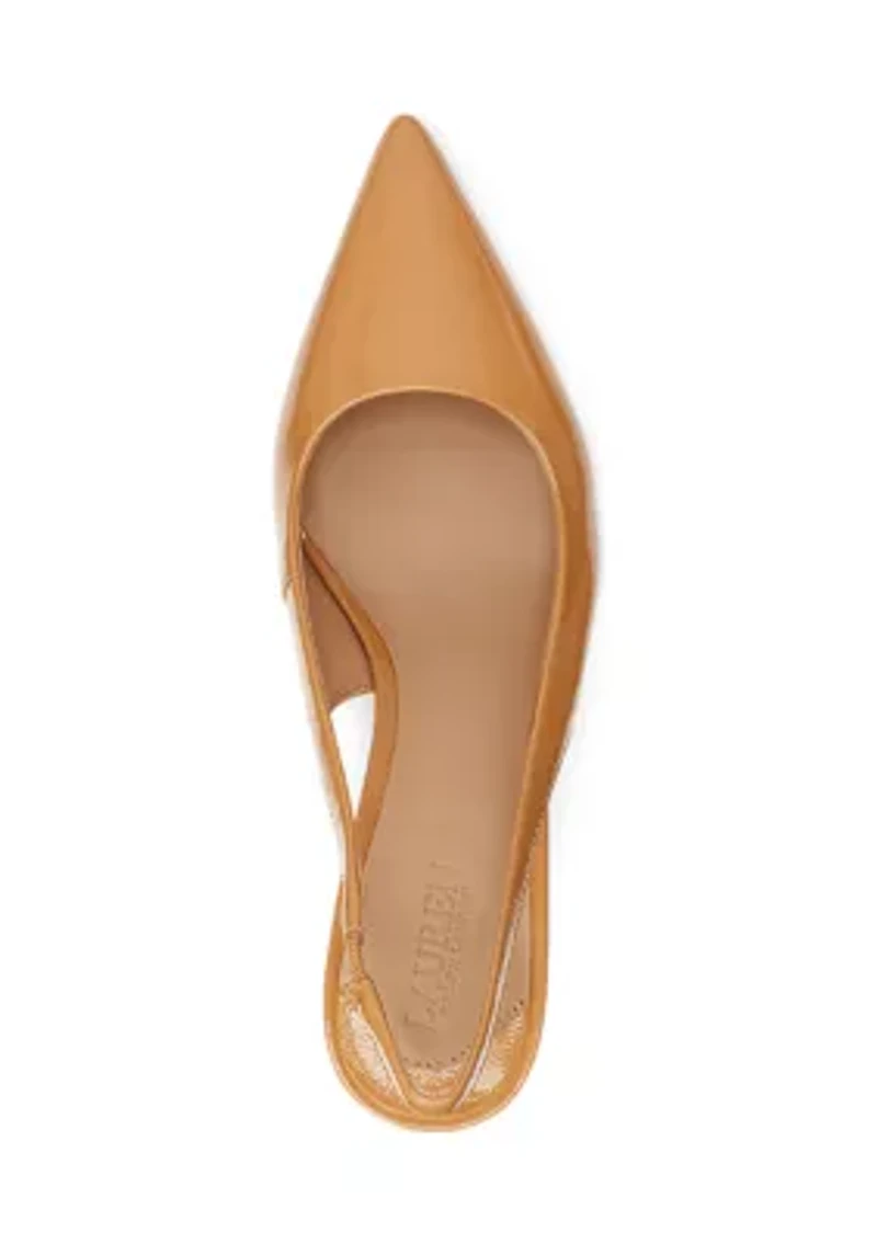 Lolah II Patent Leather Slingback Pumps