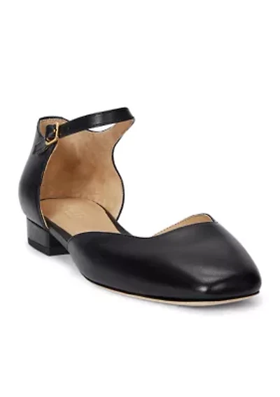 Emellie Calfskin Mary Jane Flats